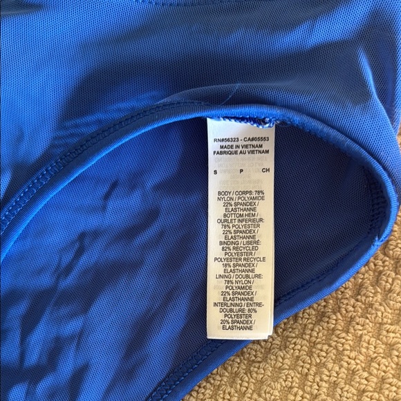 Nike Pro Royal Blue Sports Bra-Small - Picture 3 of 3